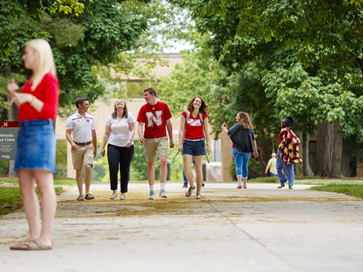 Campus Walkway