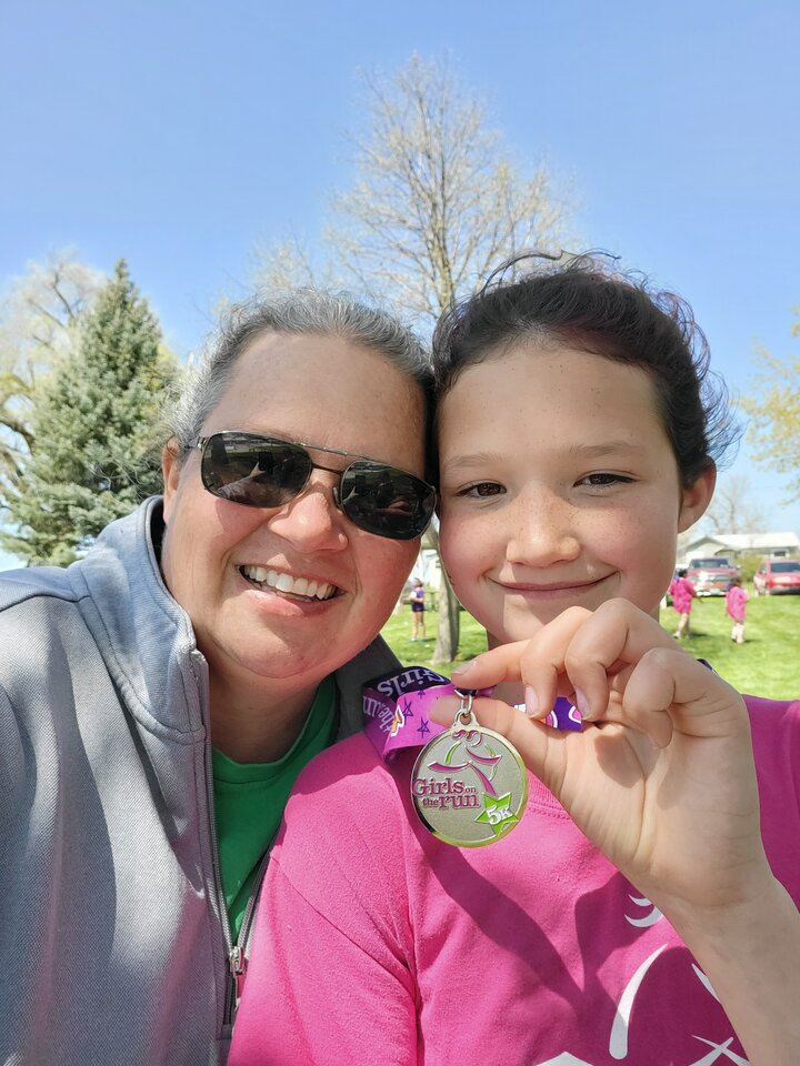 Amy Timmerman and Daughter