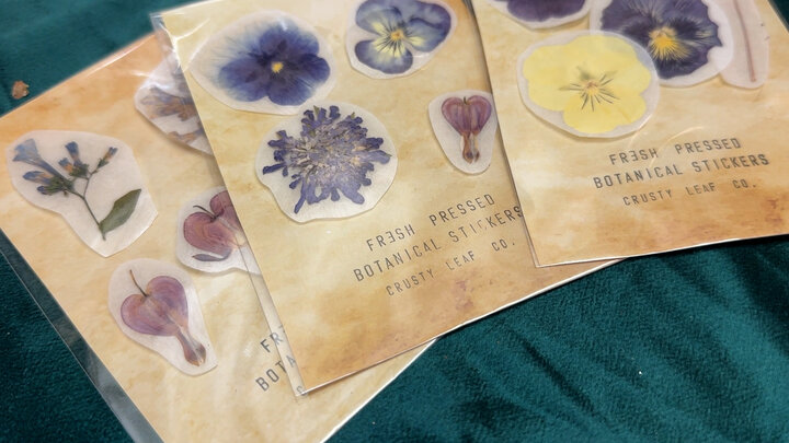 Custy Leaf Co. - pressed stickers